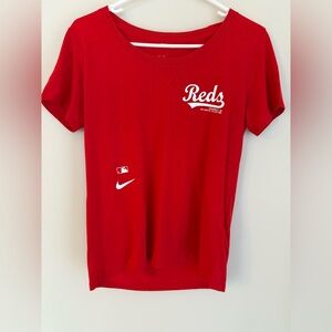 Nike Cincinnati Reds Authentic Collection Tri-Blend Performance T-Shirt - xs/nwt